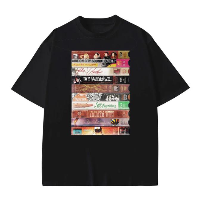 Elder Emo VHS Tee, Rare Find, Emo Classics, When We Were Young, Pop Punk, Warped Tour, Music Lover Tee