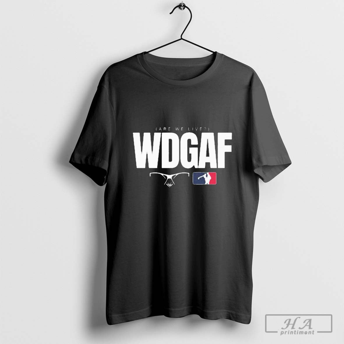 Official WDGAF Are We Live Los Angeles Dodgers Baseball T-shirt