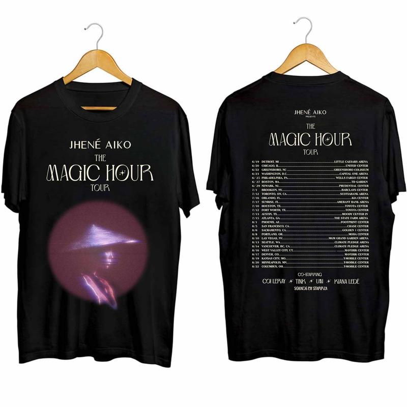 Jhene Aiko The Magic Hour Tour 2024 Shirt, Jhene Aiko Fan Shirt, Jhene Aiko 2024 Tour Shirt, The Magic Hour 2024 Concert Shirt , Free Shipping, Unisex