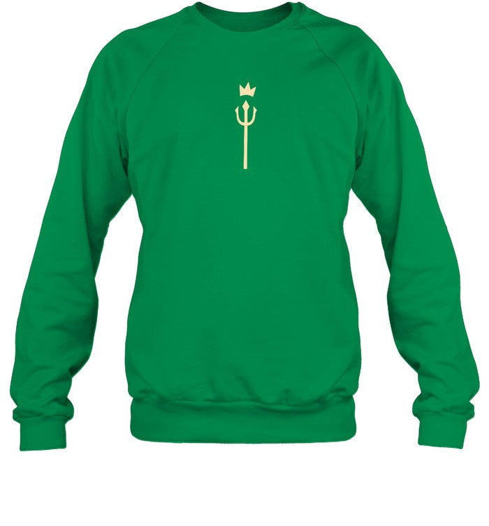 Awesamdude King Trident Embroidered Crewneck Sweatshirt 2023