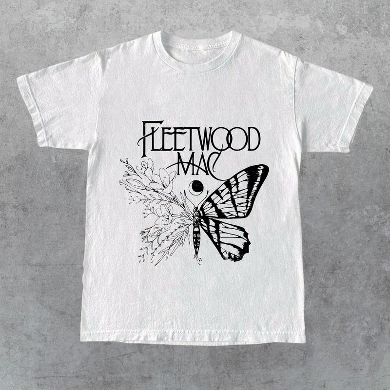 Fleetwood Mac Vintage T-Shirt, Gift for Her, Gift for Him, Gift for Fan