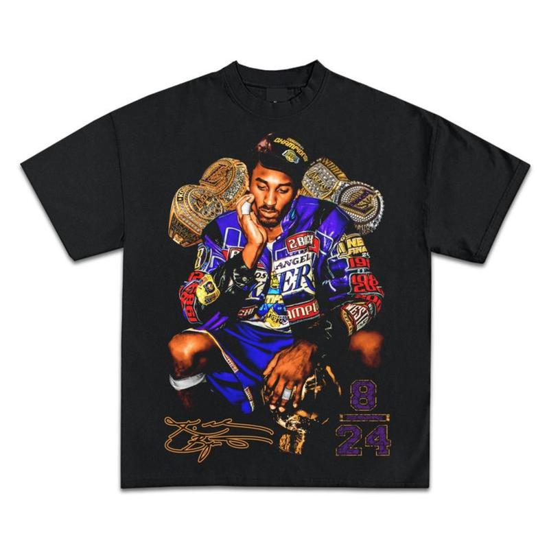 Vintage KOBE ICY GRAPHIC TEE Menswear Top Streetwear