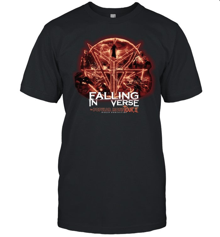 Falling In Reverse The Popular Mons Tour II Limited T Shirt