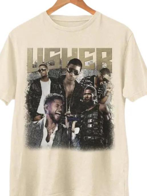 Usher Music Shirt, Usher Music Pop Tshirt, Usher Coming Home Tour Shirt, usher concert outfit, Menswear Top, Womenswear Top, Gift For People, Gift For