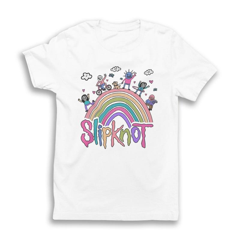 Hot Slipknot band Cute Tour Short Sleeve Classic T-Shirt All Size