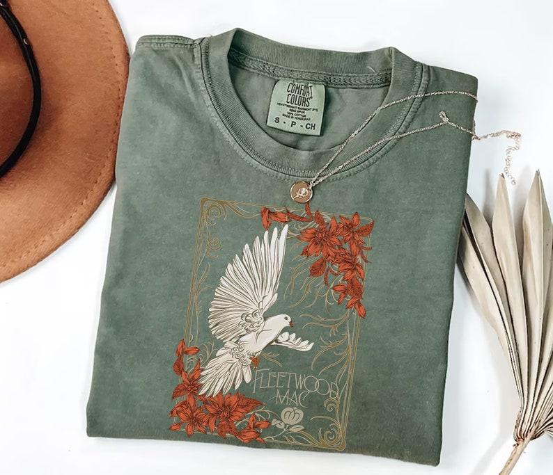 Fleetwood Mac Dove Shirt t-Shirt, Vintage Fleetwood Mac Band Shirt t-Shirt