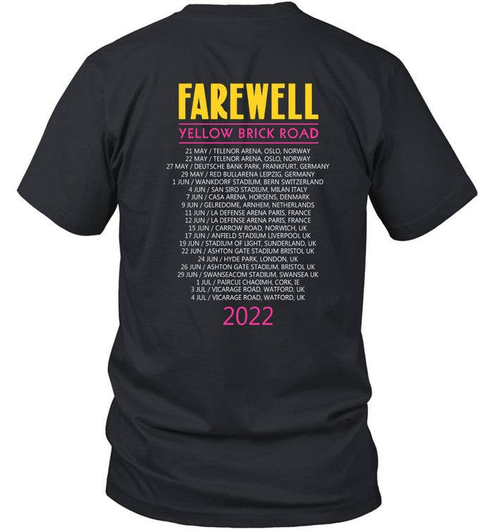 Elton John Tour 2022 Shirt
