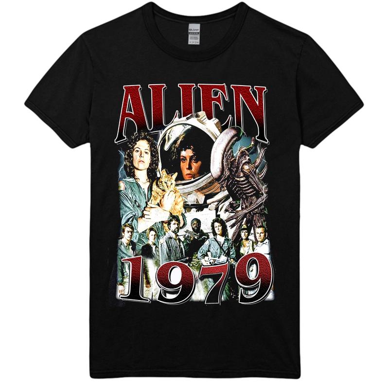 Limited Alie_n 1979 Vintage T-Shirt, Shirt Gift for Women and Men Unisex T-Shirt Medium Cotton Tshirt