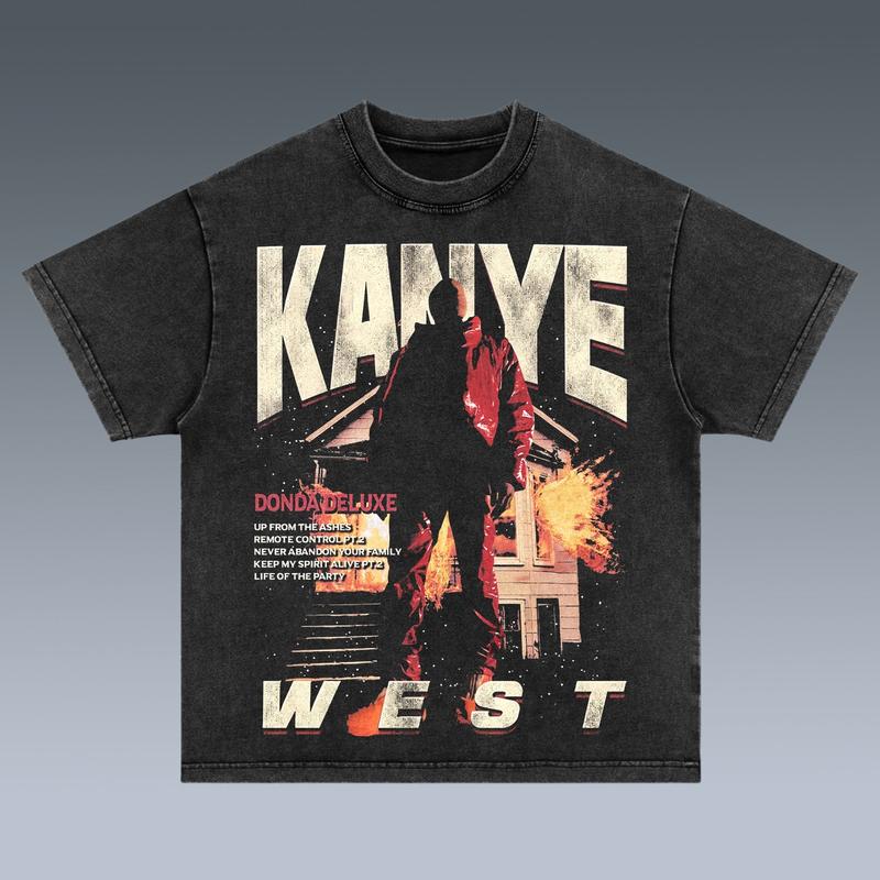 KANYE WEST - DONDA 2 SIDES Cotton Vintage Shirt To Match Sneaker Hiphop Clothing Rapper Merch Shirt, Hiphop Tour Concert 2024, Gift For Fan Y2K Aesthetic Hoodie Sweatshirt
