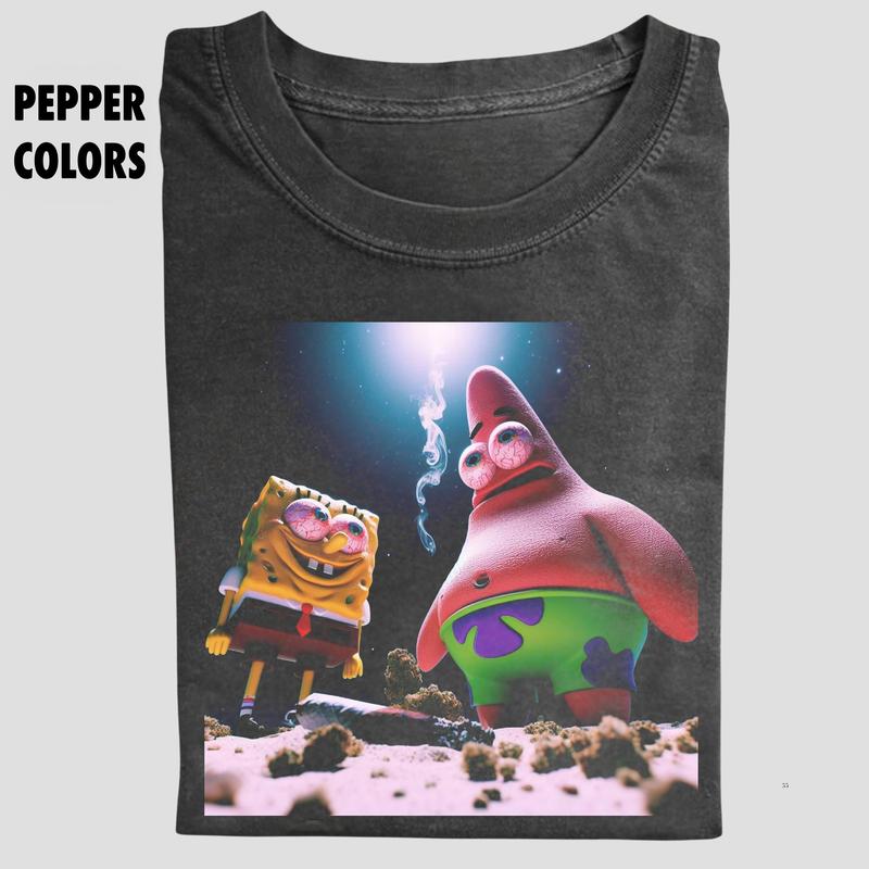 SpongeBob SquarePants Vintage Tee, Funny SpongeBob SquarePants Graphic T-Shirt, Movie Shirt, Funny Graphic Tee, Meme Shirts, Unisex T-Shirt, SpongeBob