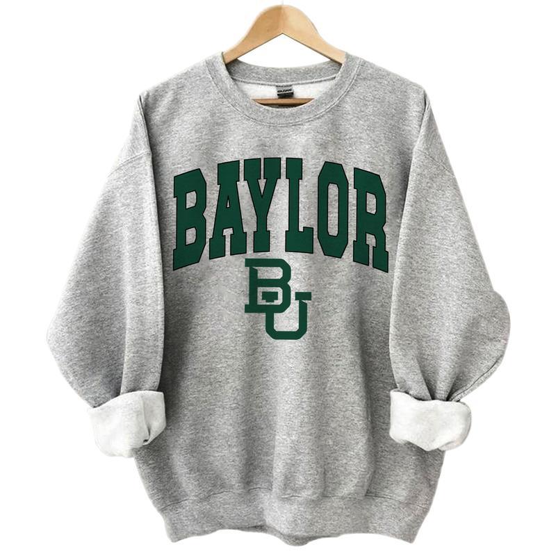 Baylor Bears Vintage NCAA Football Shirts, Unisex Baylor Basketball Shirt, Classic Sport Gift for Fans, Men, Women, Cotton T-Shirt, Football