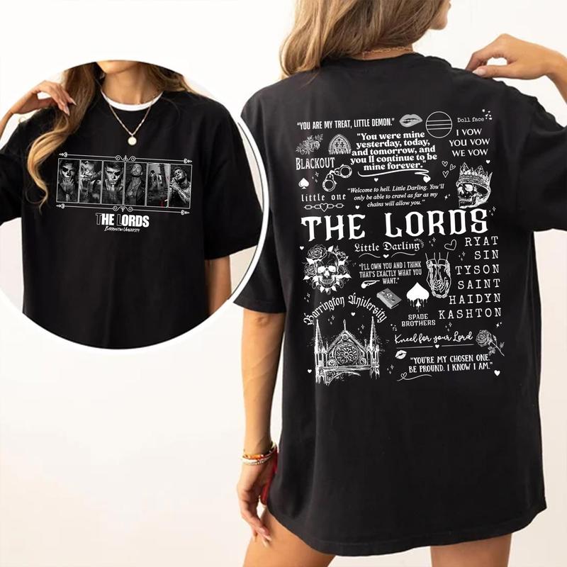The LORDS Series Book Boys 2 Sides Sweatshirt, Barrington University Shirt, Shantel Tessier Merch, LORDS Series... (Image 3)