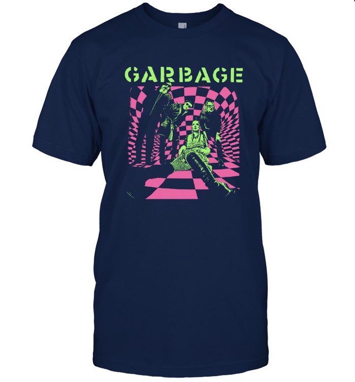 Garbage Live In Europe 2024 Tour Twisted Shirt