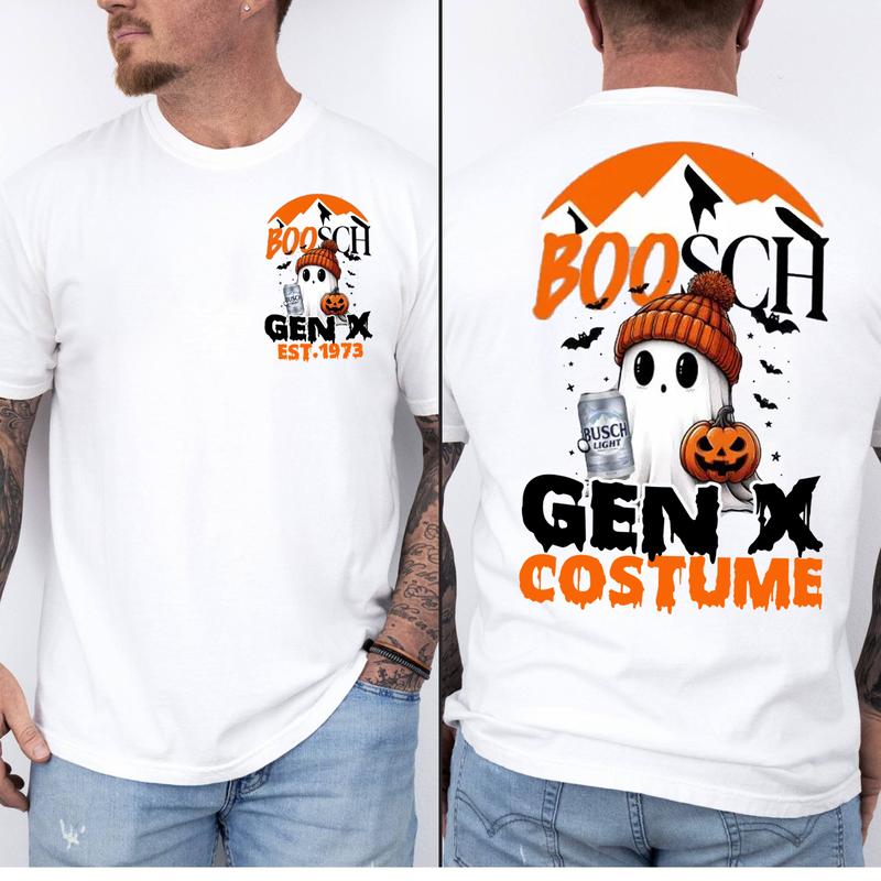 Gen X Halloween Costume T-shirt Custom Year 1973, FAFO Two Side, Raised On Hose Water Funny Shirt Hoodie Sweatshirt (Image 1)