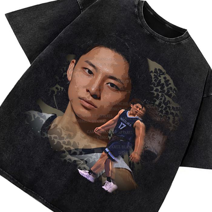 Kawamura Yuki Japanese Basketball Star Memphis Vintage Style Graphic Men T-Shirt