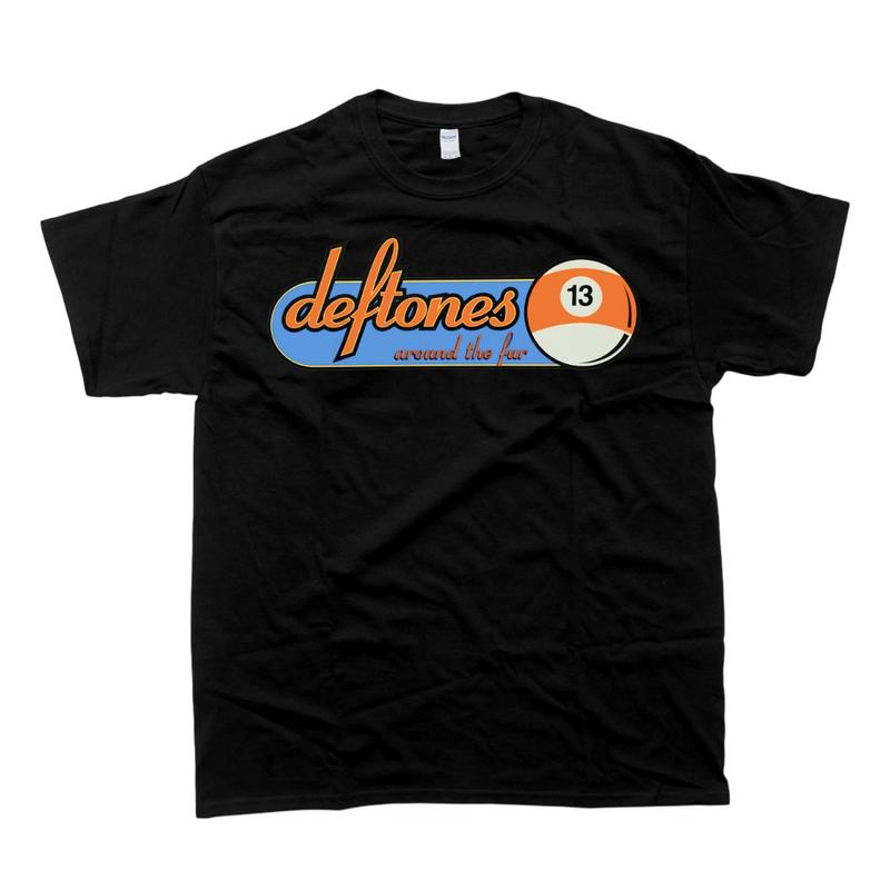 VTG 1998 Deftones Around the Fur 13 Ball Tour T-Shirt, Classic For Men And Women Top Graphics