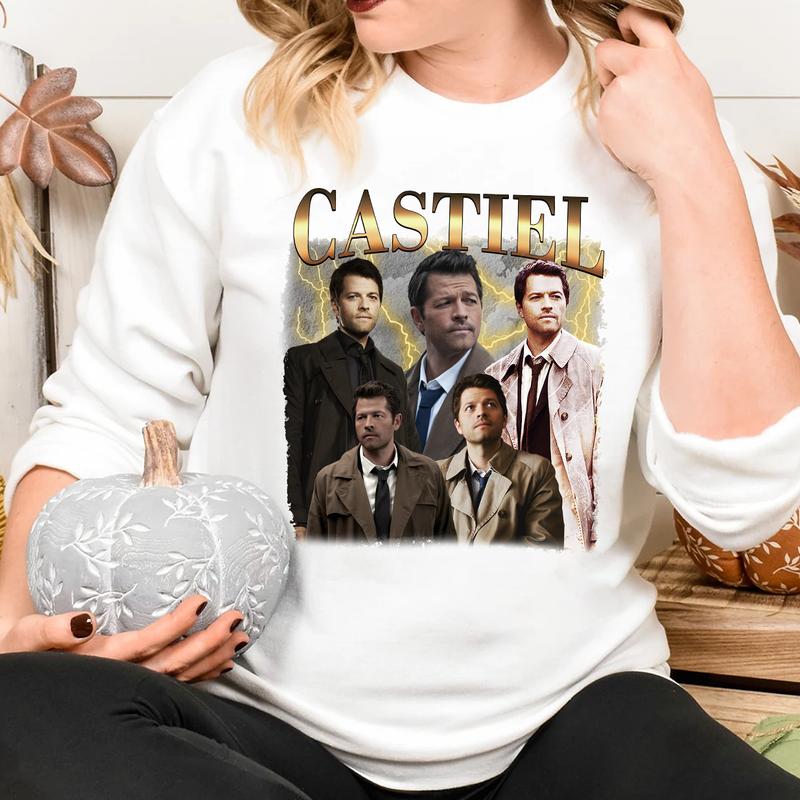 Castiel T Shirt, Vintage Castiel T Shirt, Gift For Woman and Man Unisex T-Shirt Sweatshirt Hoodie