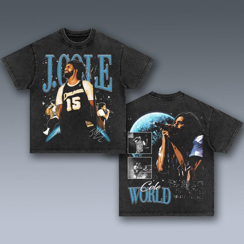 VINTAGE TEE  J COLE V2 , Free Shipping, tour 2024 shirt, Hiphop Shirt, Rapper Shirt