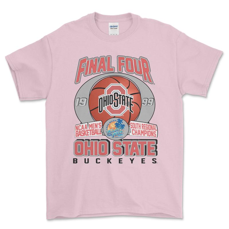 1999 NCAA Final Four Ohio State T-Shirt,, graphic vintage sports tees for men
