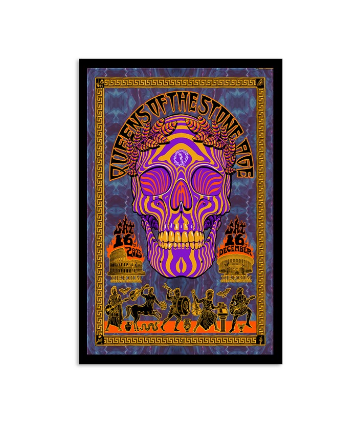 Queens of the Stone Age December 16, 2023 The Forum Inglewood, CA Poster