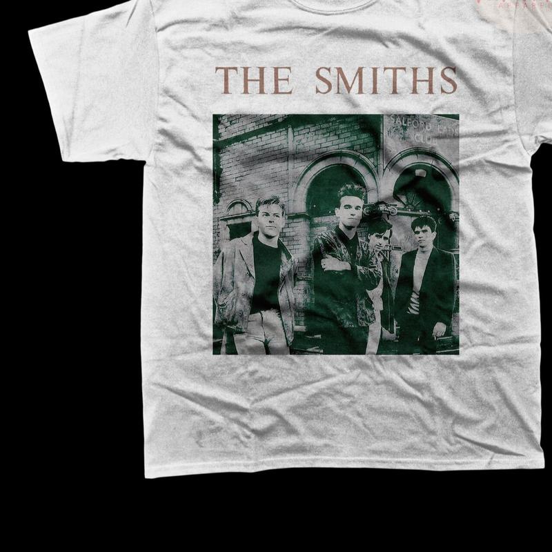 The Smith Unisex T-Shirt, Meat Is Murder Album Tee, Music Band Graphic Shirt - Rock Music Merch, Vintage Gift Cotton Fabric