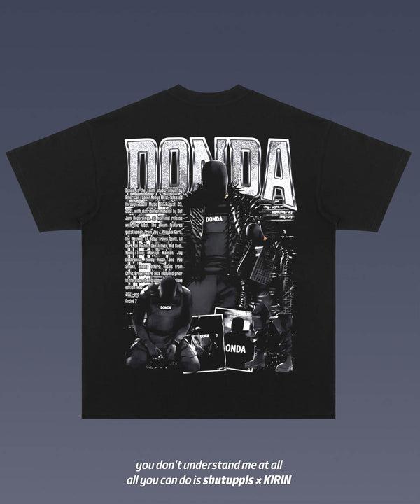 Kanye Yeezus Donda Ver.2 2 Sides Short Sleeve Tee Cotton Vintage Shirt To Match Sneaker Hiphop Clothing Rapper Merch Shirt, Hiphop Tour Concert 2024, Gift For Fan Y2K Aesthetic Hoodie Sweatshirt