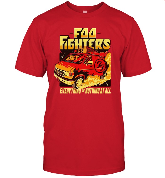 Foo Fighters Everything Or Nothing At All Tour 2024 Shirt