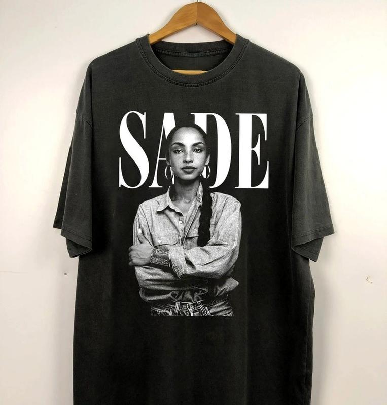 Sade Adu Unisex Tshirt ,  Sade tour Unisex  shirt Menswear Top