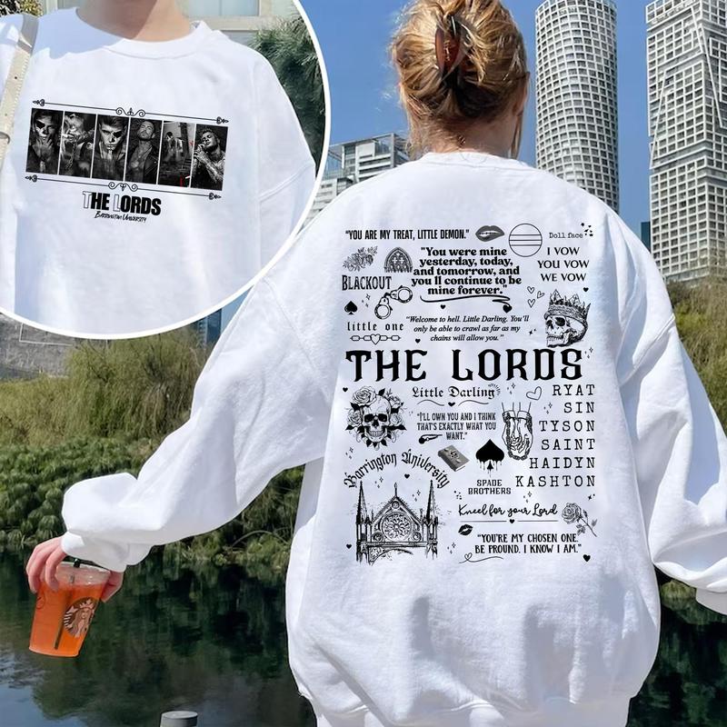 The LORDS Series Book Boys 2 Sides Sweatshirt, Barrington University Shirt, Shantel Tessier Merch, LORDS Series... (Image 1)