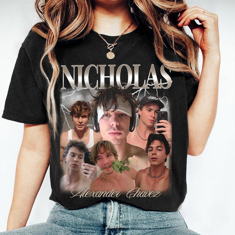 Nicholas Chavez 90s Retro Vintage Shirt, Monsters Menendez Story Hoodie Sweatshirt, Chavez Unisex Cotton Softstyle Crewneck Top