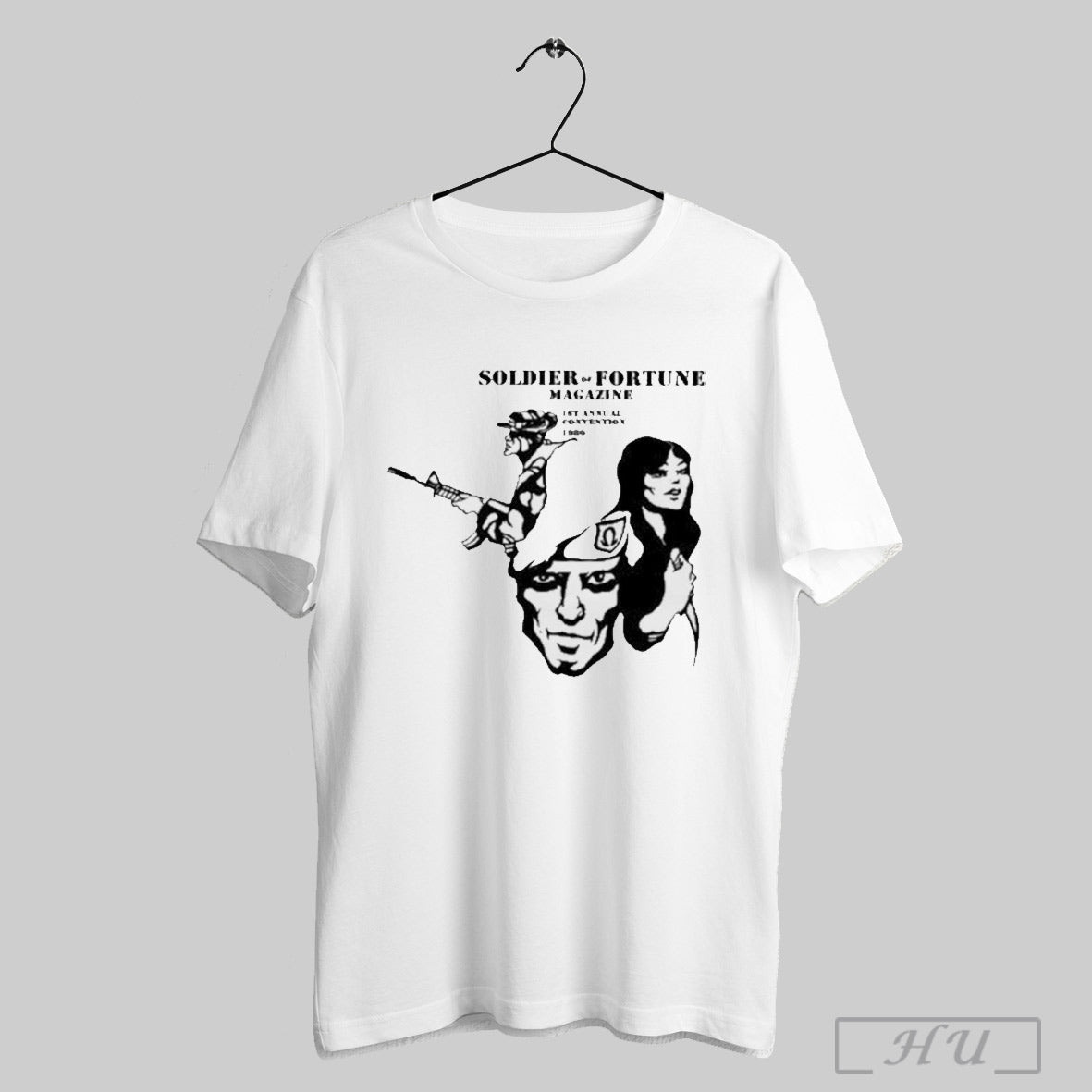 Trendy Krus Chiki Soldier Of Fortune Magazine 1st Annual Convention 1980 T Shirt Hoodie Sweatshirt | TeeSparky.com