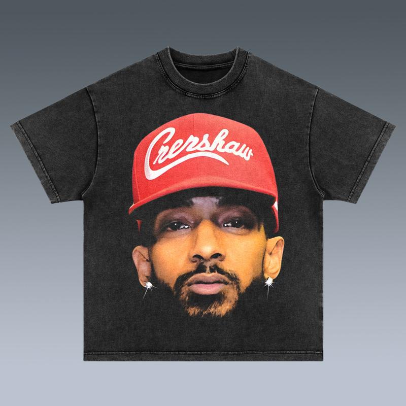 NIPSEY HUSSLE NTT06 2 SIDES Cotton Vintage Shirt To Match Sneaker Hiphop Clothing Rapper Merch Shirt, Hiphop Tour Concert 2024, Gift For Fan Y2K Aesthetic Hoodie Sweatshirt