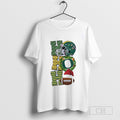 Oregon Ducks Football Ho Ho Ho Christmas Game Day Shirt