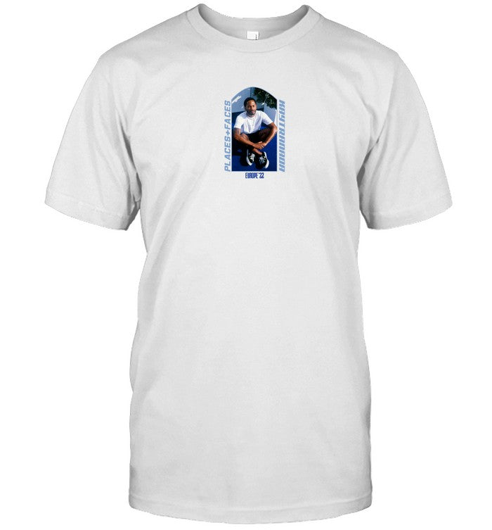 Euro Tour 22 Places+Faces Portrait T Shirt