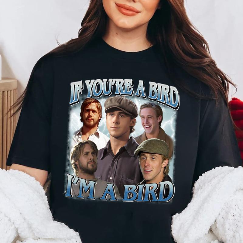 If You're A Bird, I'm A Bird Softstyle Vintage Shirt, Gift For Woman and Man Unisex T-Shirt