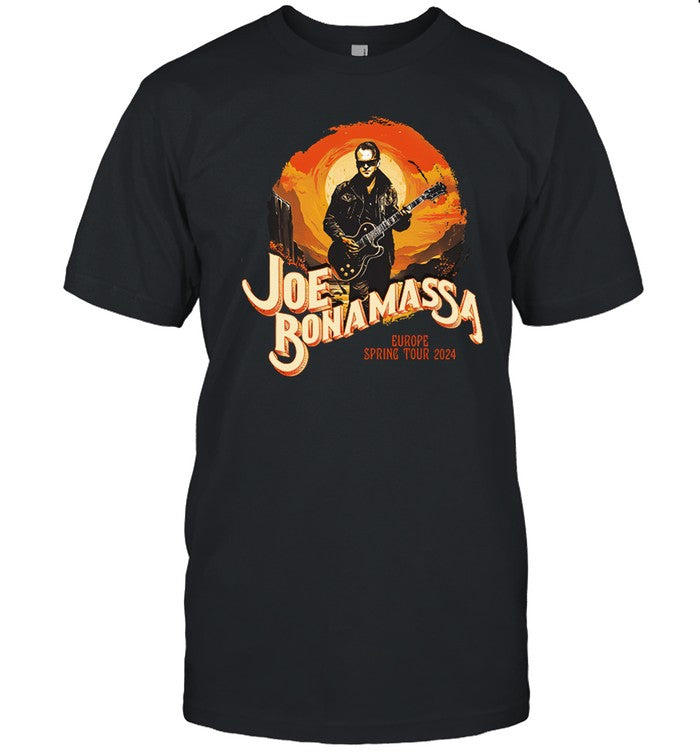 Joe Bonamassa Europe Spring Tour 2024 Shirt