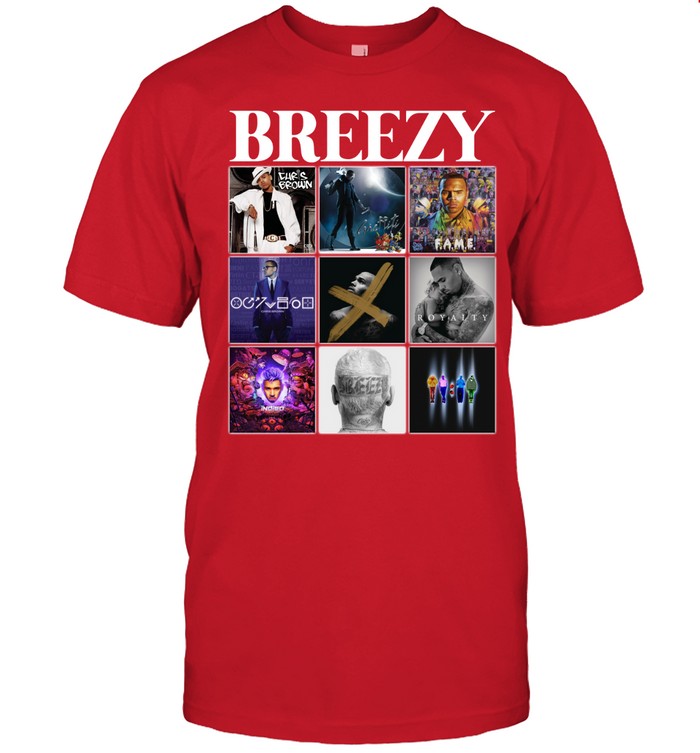 Chris Brown Breezy One Of Them Ones Tour Limited Shirt