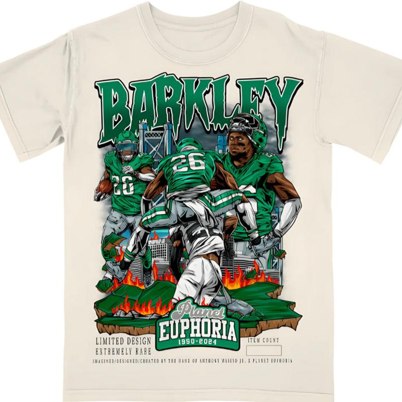 Saquon Barkley V2 Planet Euphoria Shirt, Vintage 90s Unisex Football Tees, Football T-Shirts, Sports Shirt, Game Day Tee, Football Fan Gifts
