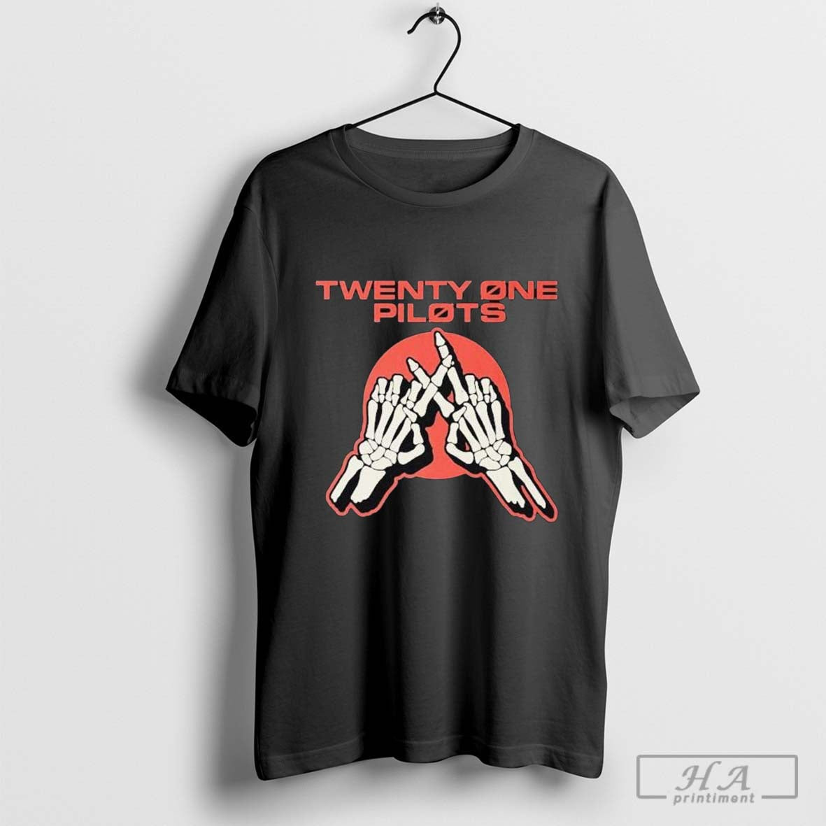 Twenty One Pilots Skeleton Hands T-shirts Hoodie Sweatshirt | TeeSparky.com