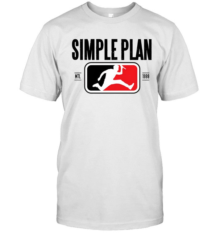 Simple Plan SP Baseball Style Logo Hot Shirt