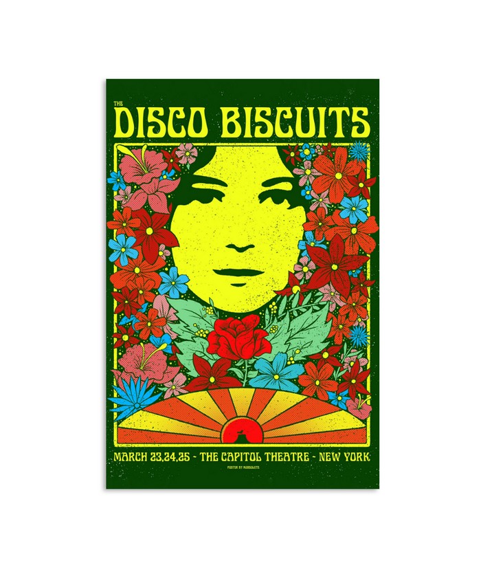 Disco Biscuits Tour March 23-25 2023 The Capotol Theatre New York Poster