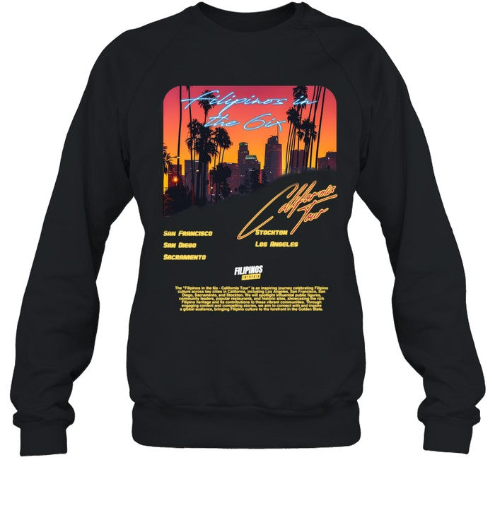 Filipinos In The 6ix California Tour 2024 Concert Shirt