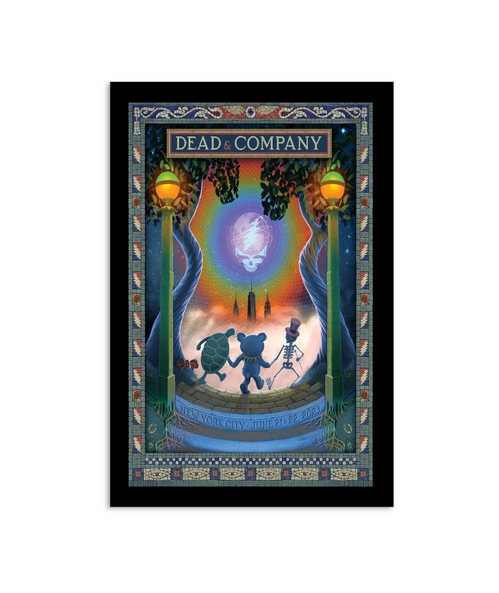 Dead And Company Event Tour New York City June 21 & 22, 2023 Poster