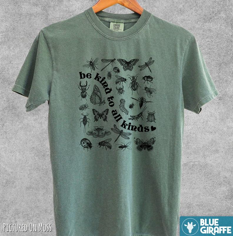 Be Kind To All Kinds Vintage Tshirt, Retro Comfort Colors Shirt