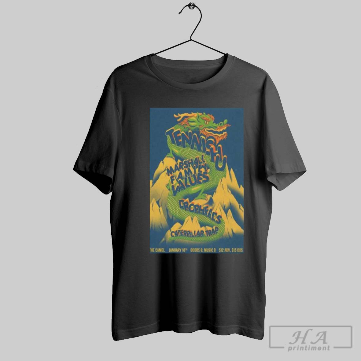 Official Tennishu January 10 2025 The Camel In Richmond Va Poster T Shirts Hoodie Sweatshirt | TeeSparky.com