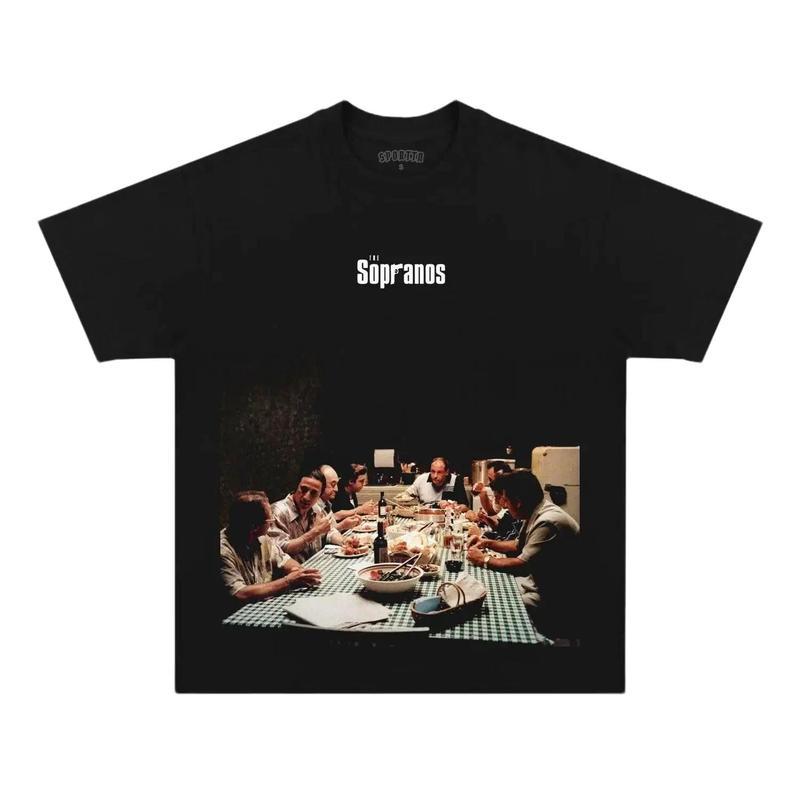 The Sopranos 90s Vintage Bootleg Style T-Shirt Classic Retro Graphic Unisex Tee Gift For Men And Women G7Q3J