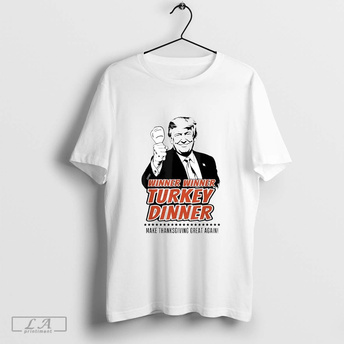 Official Trump Winner Funny Winner Turkey Dinner Make Thanksgiving Great Again T-shirt