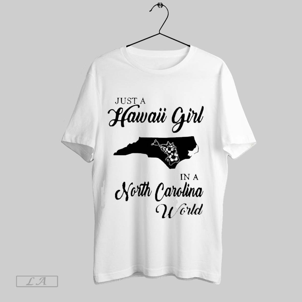 Top Just A Hawaii Girl In A North Carolina World 2025 Unisex Sweatshirt T Shirt Hoodie | TeeSparky.com