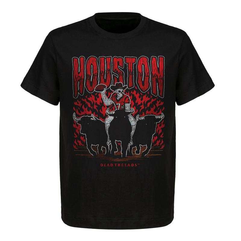 Vintage Houston Football Graphic T-Shirt  Gildan 5000 Heavy Cotton  Unisex Fit  Perfect for American Football Fans