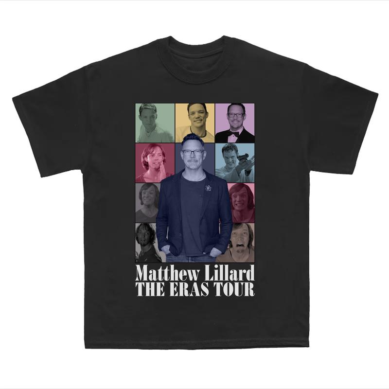 MATTHEW LILLARD Retro Graphic Tee, Ghost Face Stu Macher, Eras Tour , Scream Tee- Matthew Lillard Bootleg Tees Casual  Fabric Menswear Top Fleece